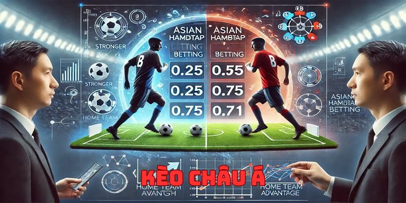 Cá cược bóng đá trực tuyến kèo Châu Á top 1
